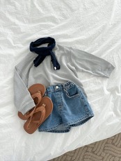 【取寄/韓国直送】digreen 26/SM  ベイルショートデニムパンツ｜夏服｜韓国子供服