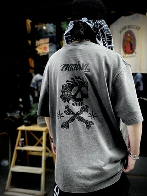DLAN / 浪花 " 骸虎 " TEE S/S / Tシャツ / FADE BODY
