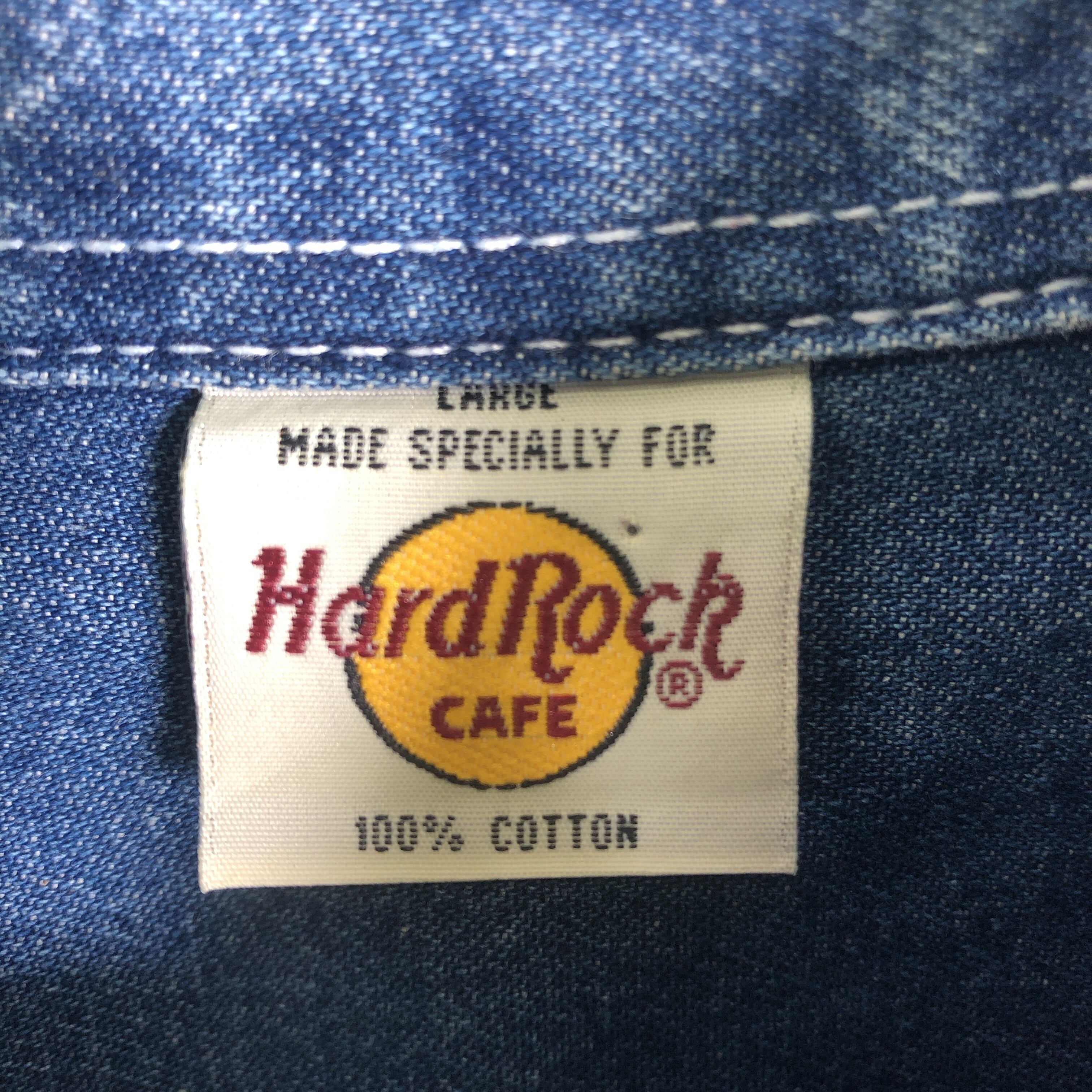 ハードロックカフェ】Hard Rock CAFE デニムシャツ ST-168 | 古着屋