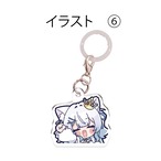 猫白縹なるグッズ　ランダムアクキーチャーム