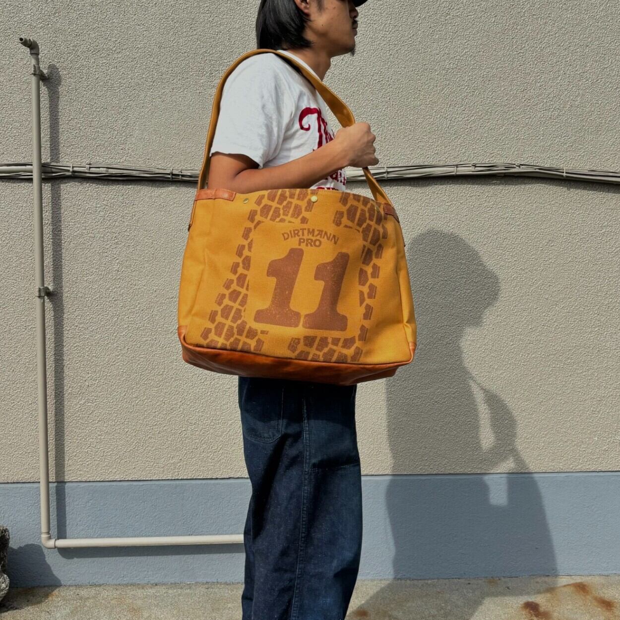 ラスト在庫STURDY ニュースペーパーバッグ焦茶ダック