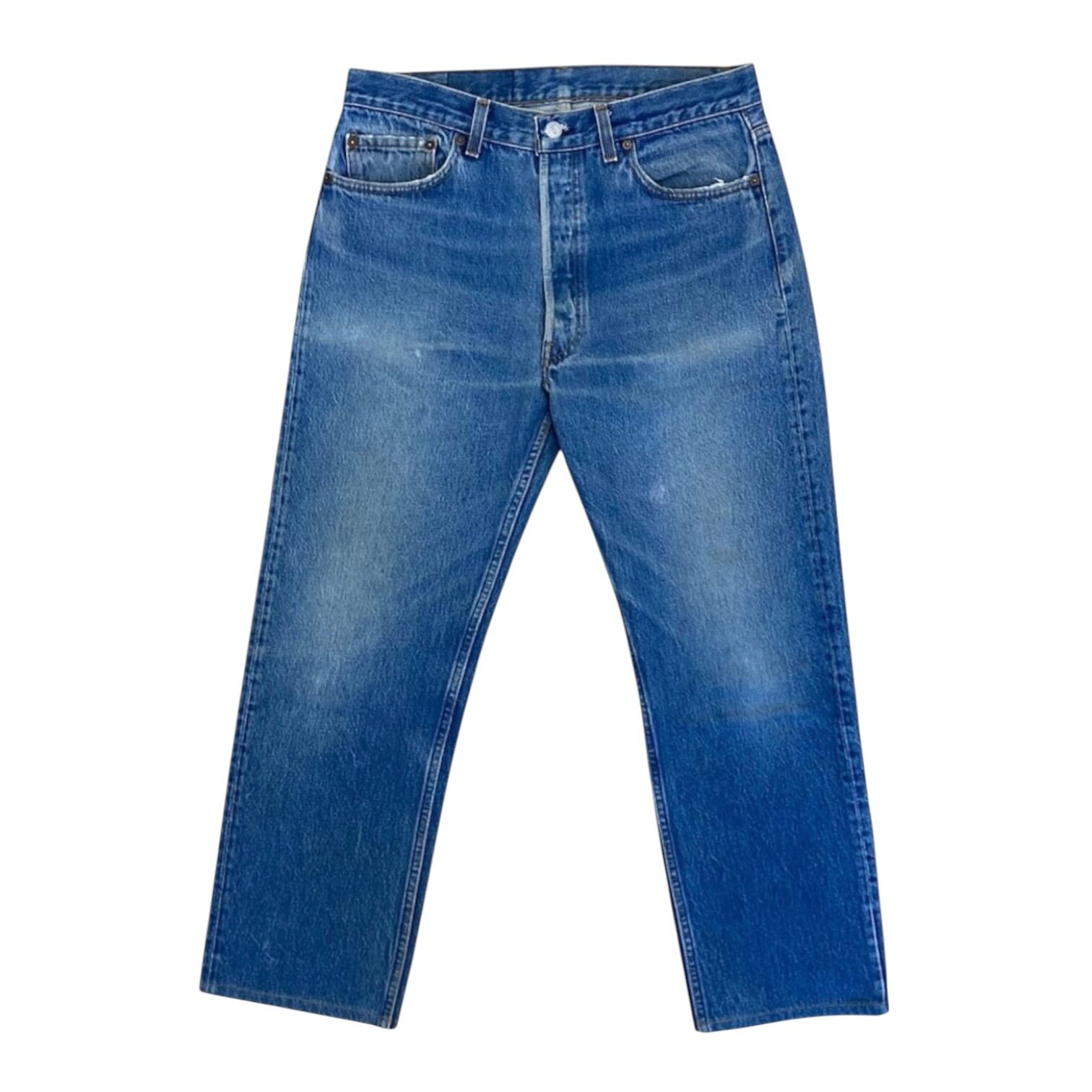 Levi’s 501 / W35 / MADE IN USA / 80s