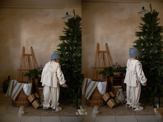 【予約商品】2025 冬新作 STUDIO NOUNOU スタジオヌヌ テディファーベスト