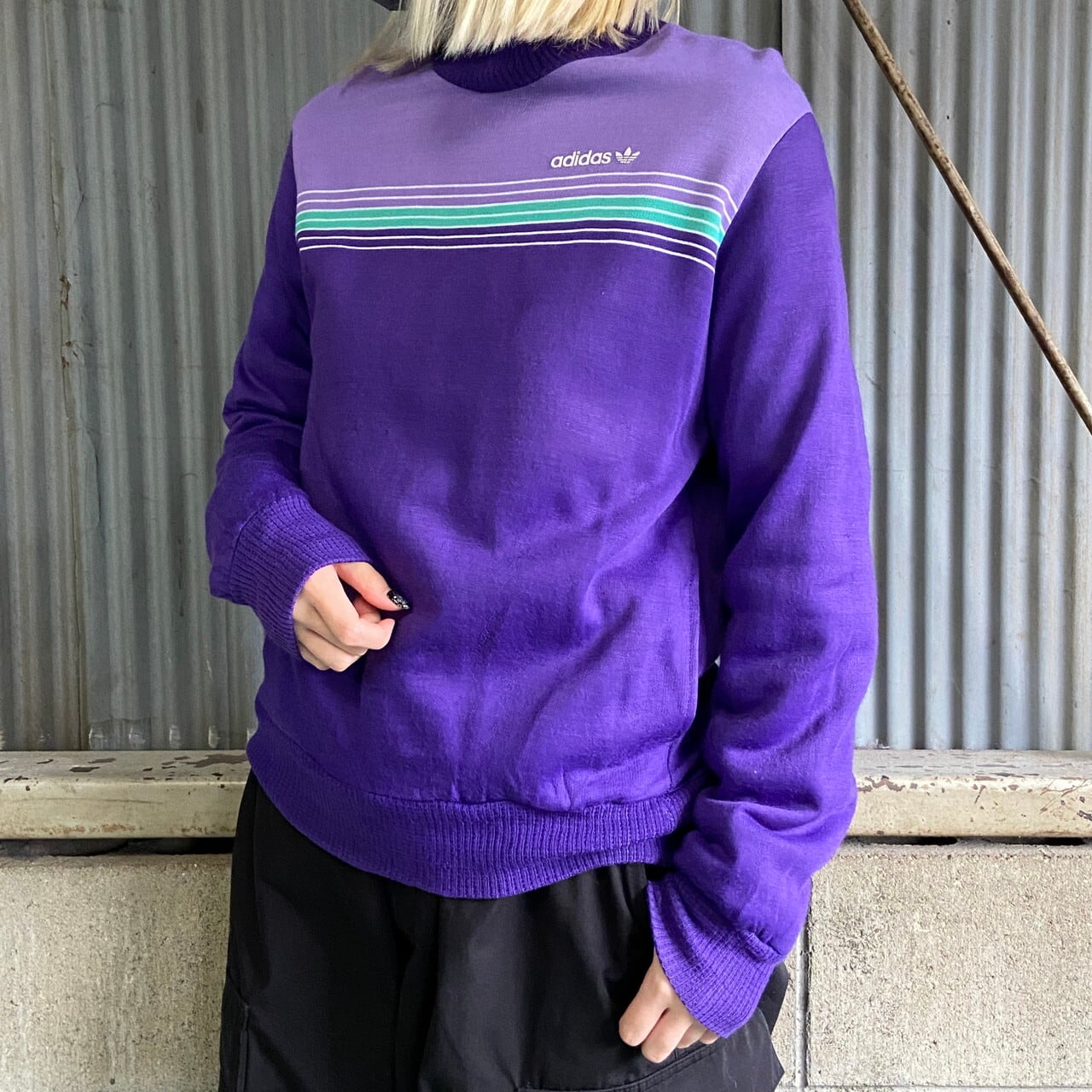 70年代 ビンテージ　vintage adidas アディダス　スウェット