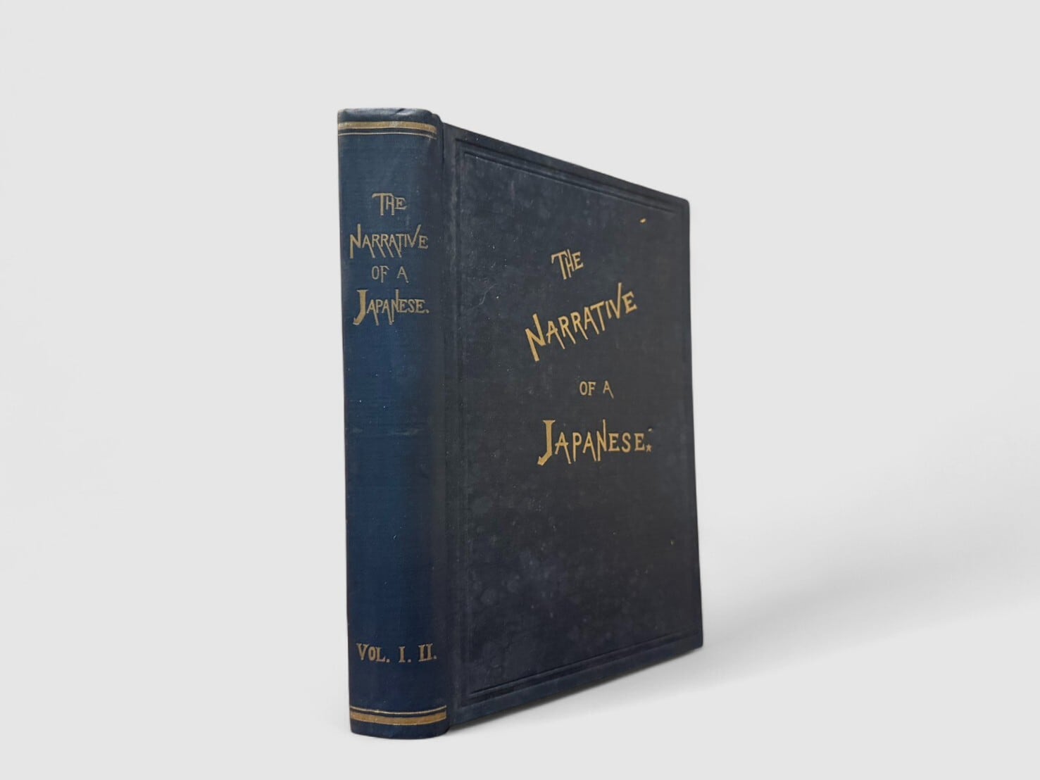 【SJ794】The Narrative of a Japanese; What He Has Seen and the People He Has Met in the Course of the Last Forty Years,2 Volumes in 1(ca.1895) /Joseph Heco