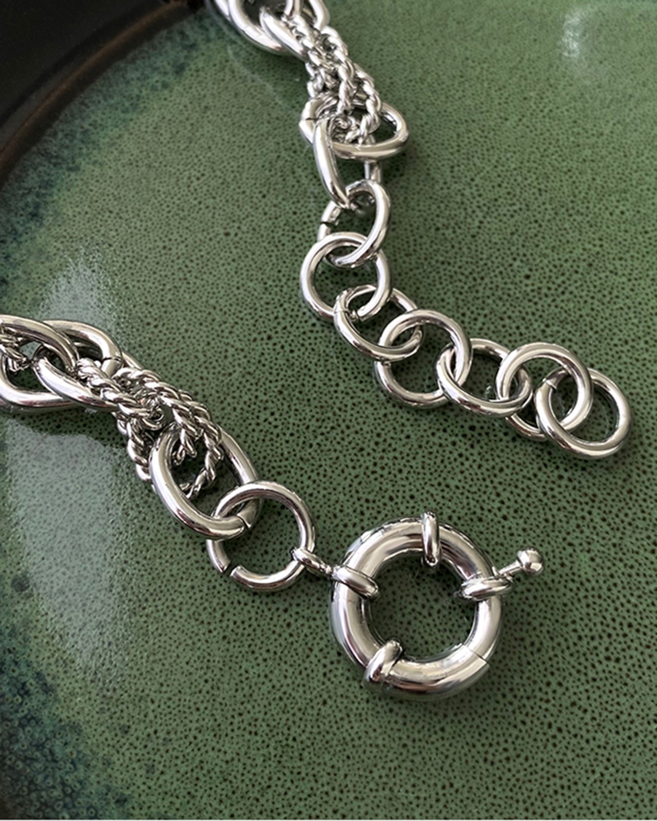 スパイラルチェーンネックレス A0621 - 11