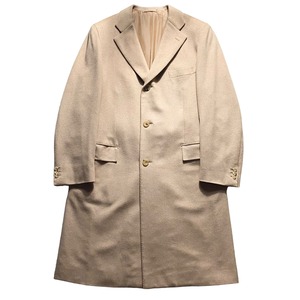BRIONI “guanaco” chesterfield coat