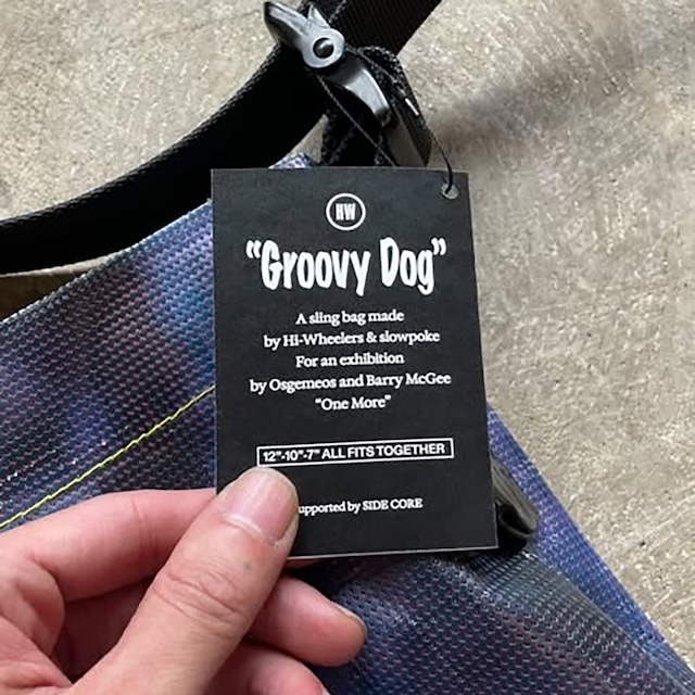 リミテッド・エディション メッセンジャーバッグ “GROOVY DOG” #33