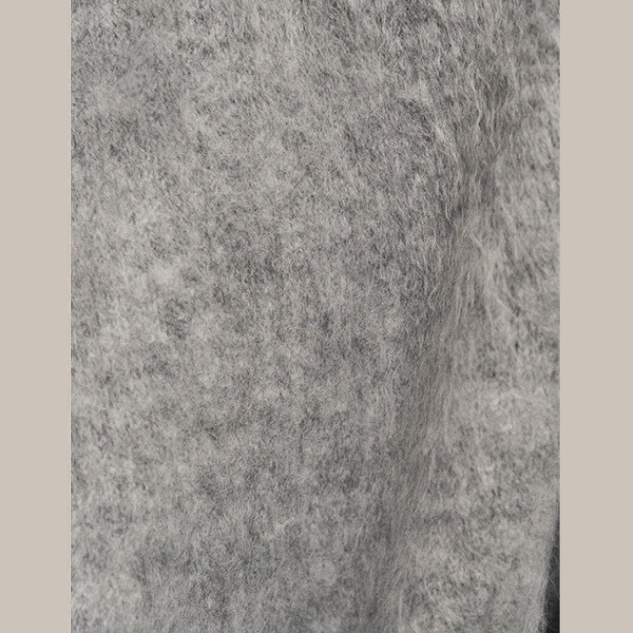 クラシックZIPカラーシャギーニット A2011 - 7