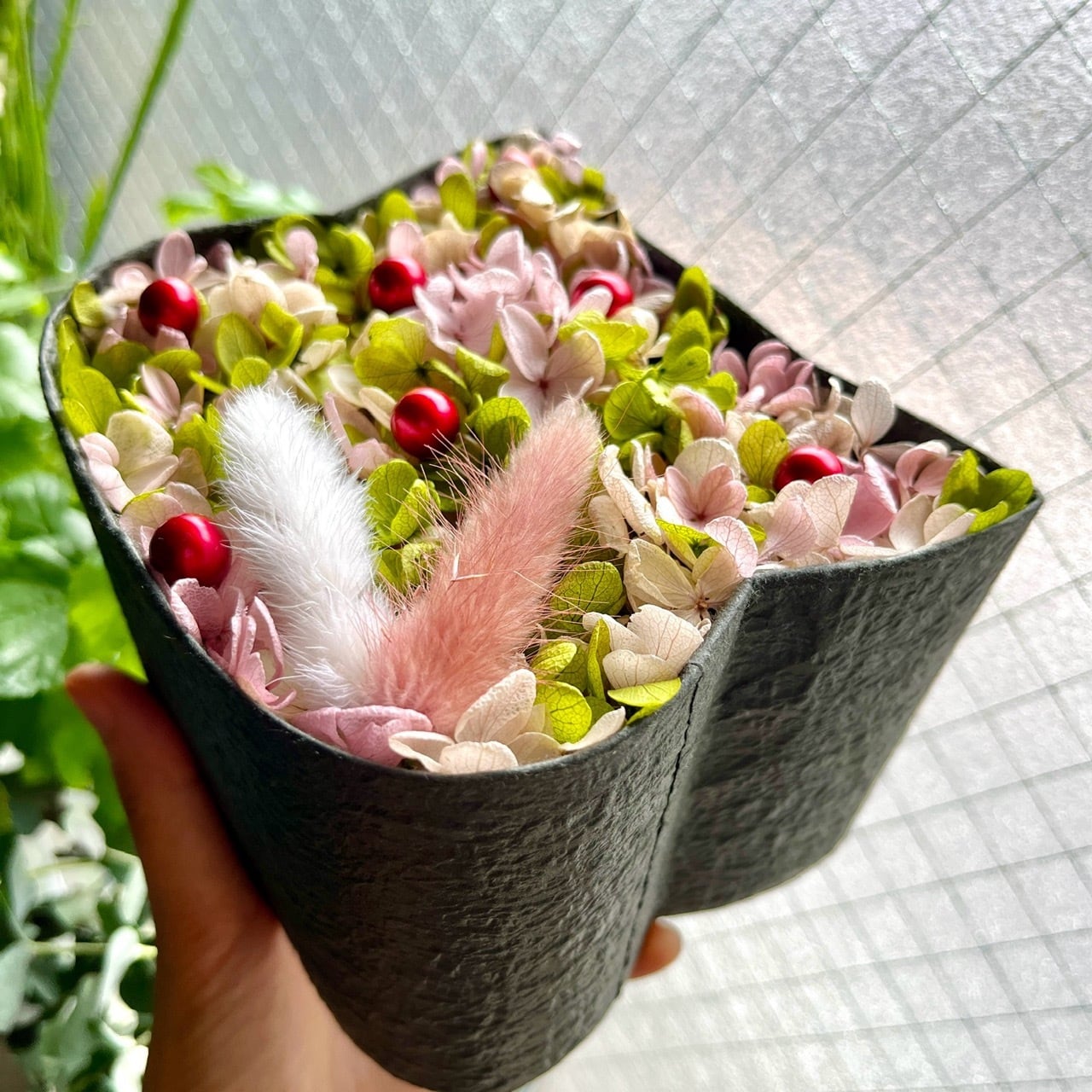 ねこばこ Olivia オリビア オリジナル 猫型 フラワーボックス | 西麻布