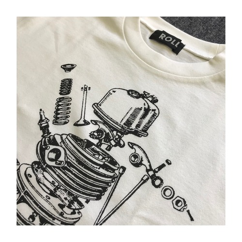 【SALE 50%OFF!!!】ROLL : " BSA ENGINE "  T-Shirt