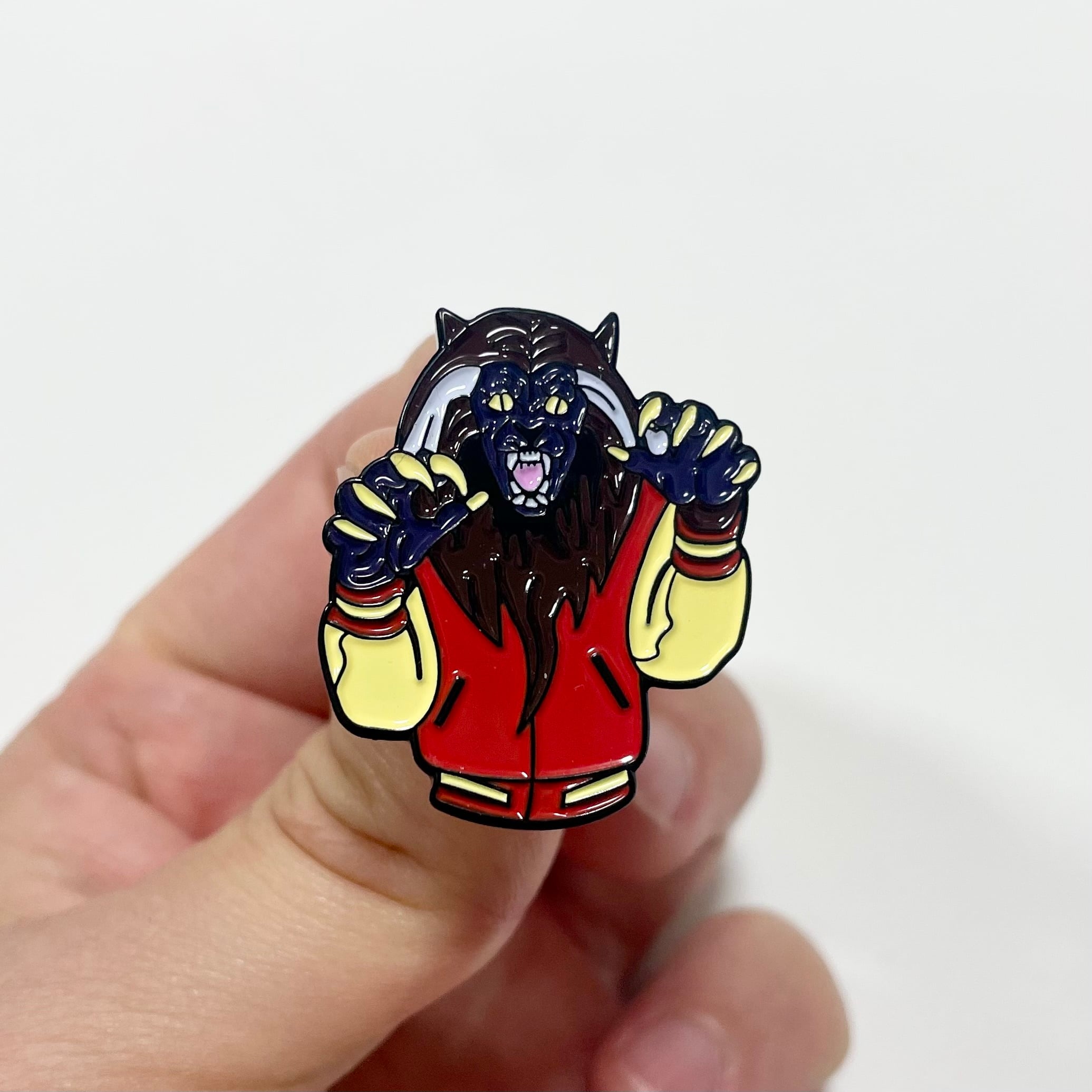 マイケルジャクソン スリラー ピンバッジ 狼男 Pins アメリカン雑貨