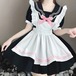 メイド服♡ピンクリボンセーラー風メイド服　kos67★