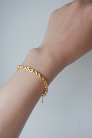 [24KGP] rope chain bracelet