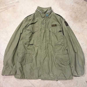 1960s US ARMY M-65 2nd FIELD JACKET ALUMI ZIPPER