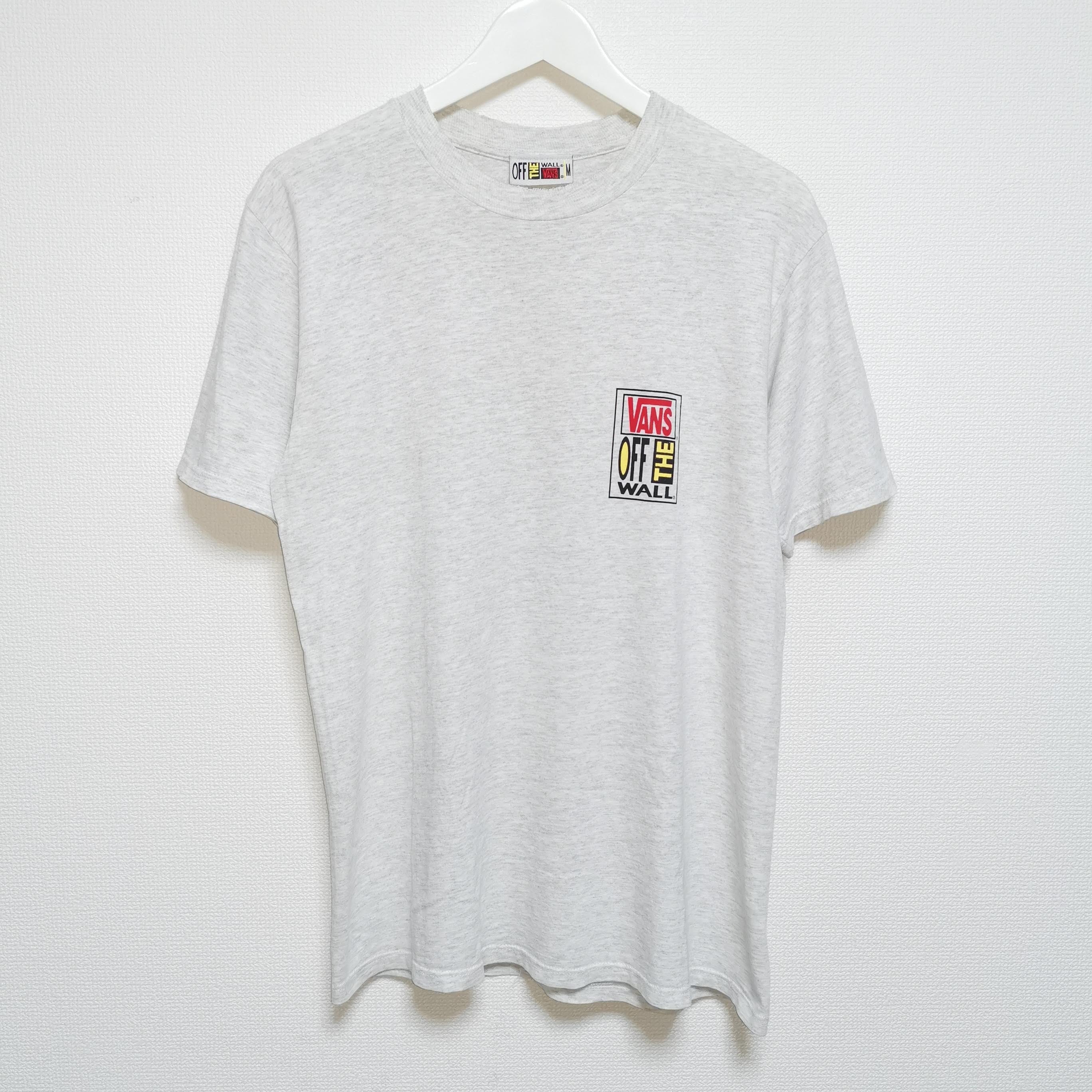 送料無料 M 90s バンズ VANS Tシャツ VINTAGE オールド USA製 