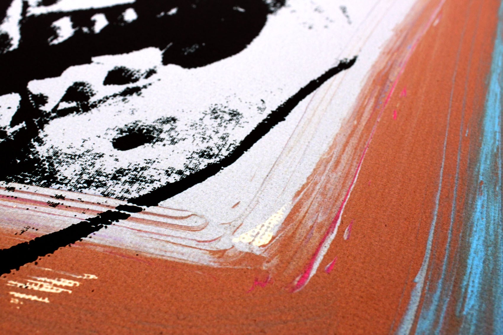 アンディ ウォーホル「スカル(ブルー&ピンク)」Skull,1976展示用