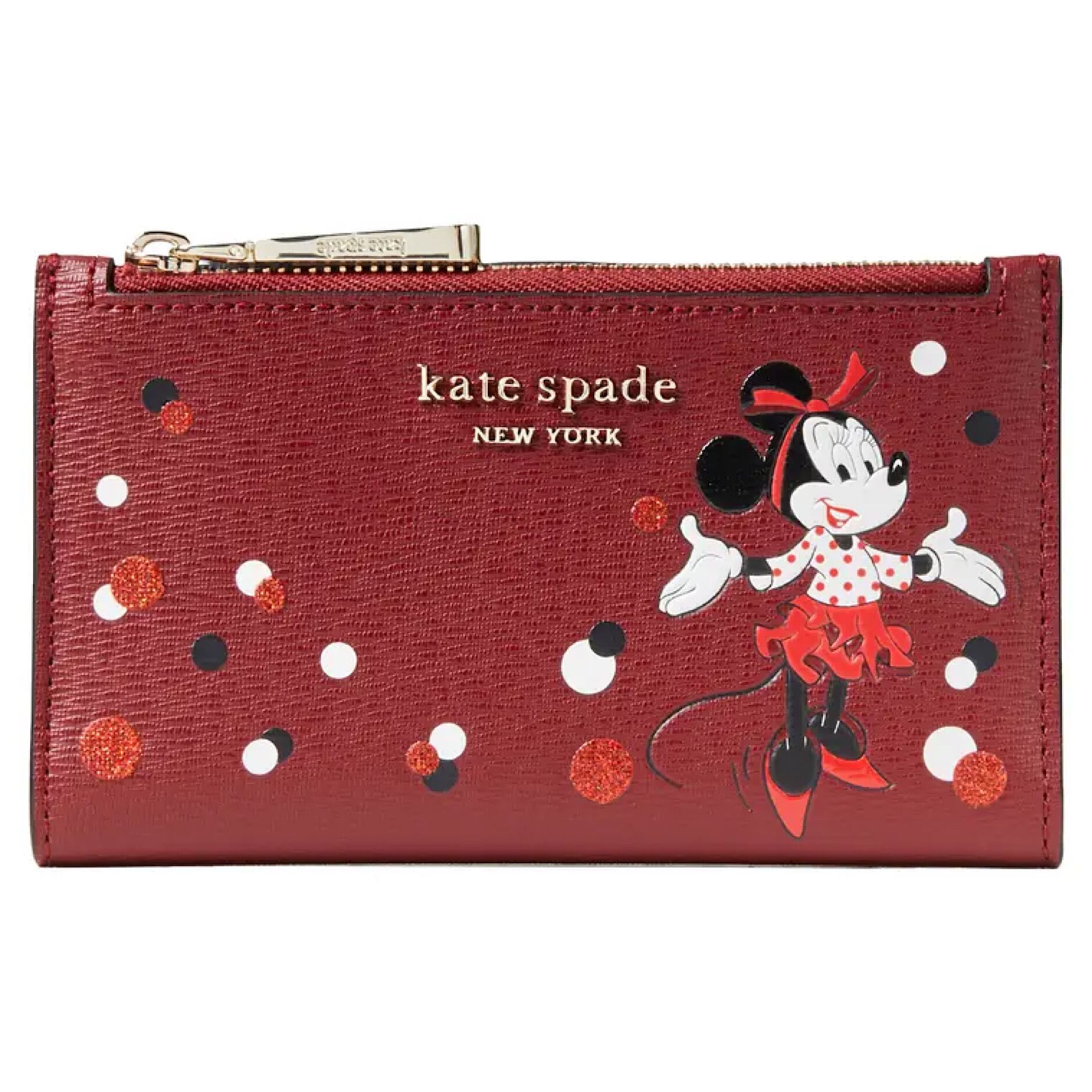 kate spade ケイトスペード ショルダーバッグ ディズニー ミニー 黒-