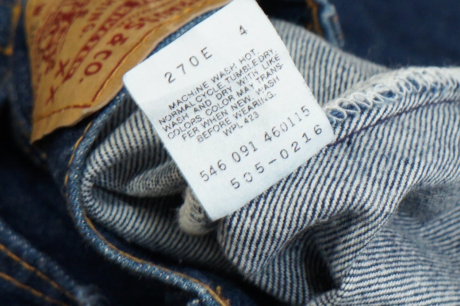 2779 Levi’s リーバイス 505 Made in U.S.A. 米国製 91年 90年代 W30 L34 ジーパン ジーンズ デニムパンツ  古着 | ANTIQUE JOHN アンティーク ジョン powered by BASE