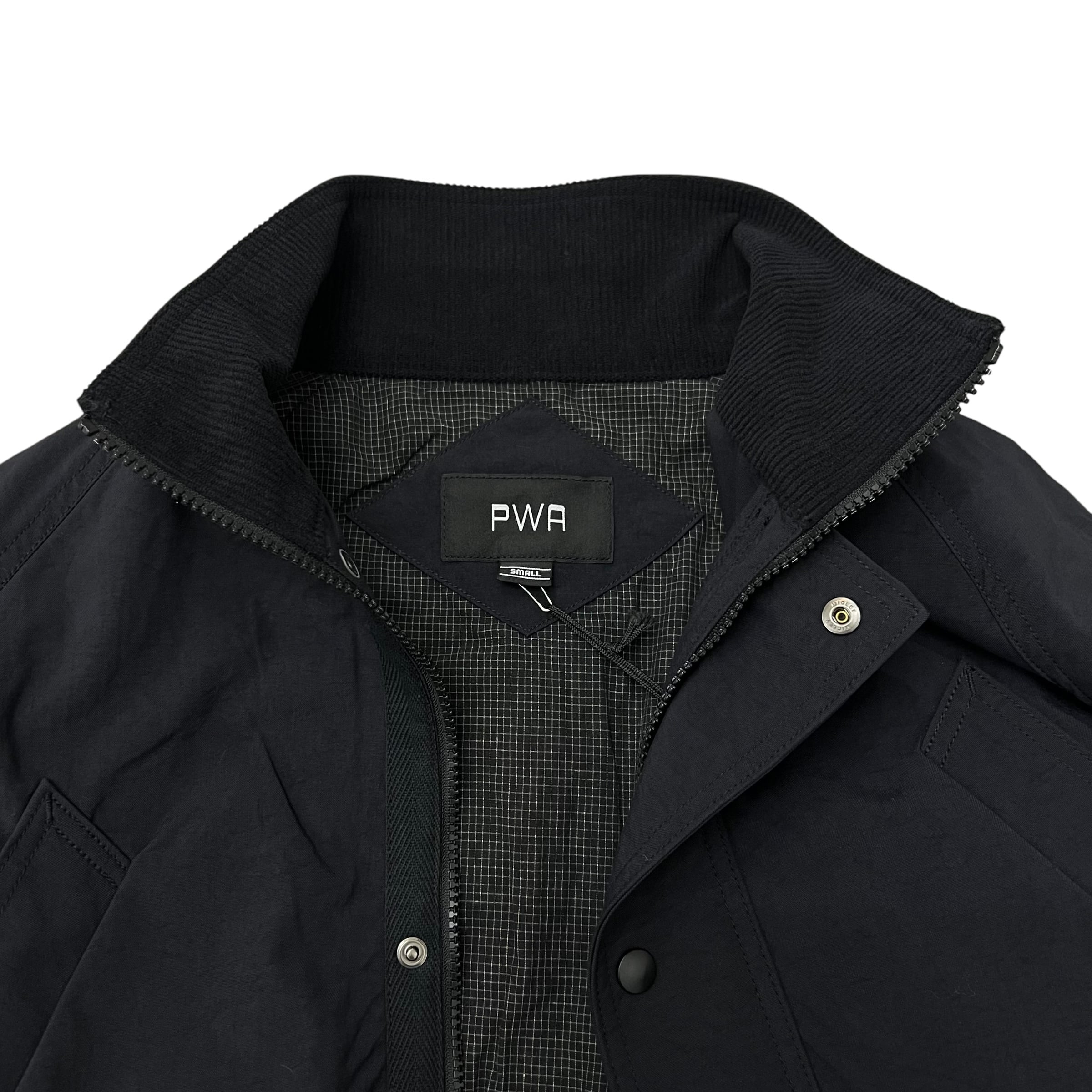 PWA / NY OX WARDEN'S HALF COAT BLACK | THE NEWAGE CLUB powered by BASE PWA / NY OX WARDEN'S HALF COAT BLACK | THE NEWAGE CLUB powered by BASE