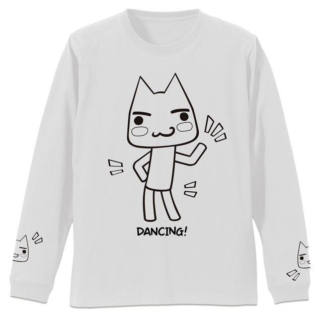 どこでもいっしょトロ 袖リブロングスリーブTシャツ／WHITE - S／M／L／XL