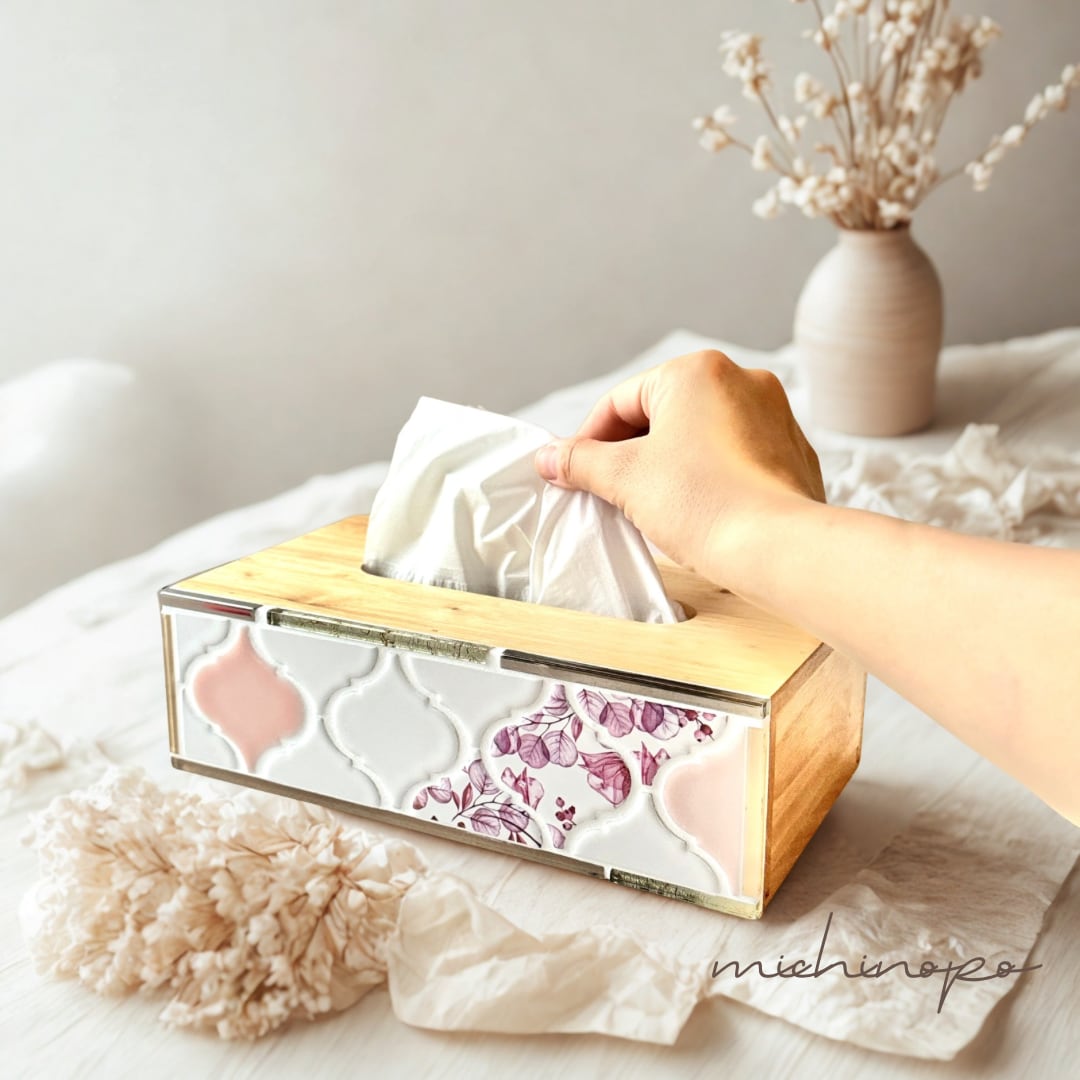 限定品】焼付タイルティッシュケース | michinopo