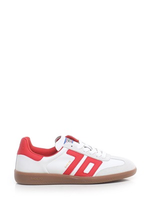 Back 70 スニーカー レディース White/red 108005-37
