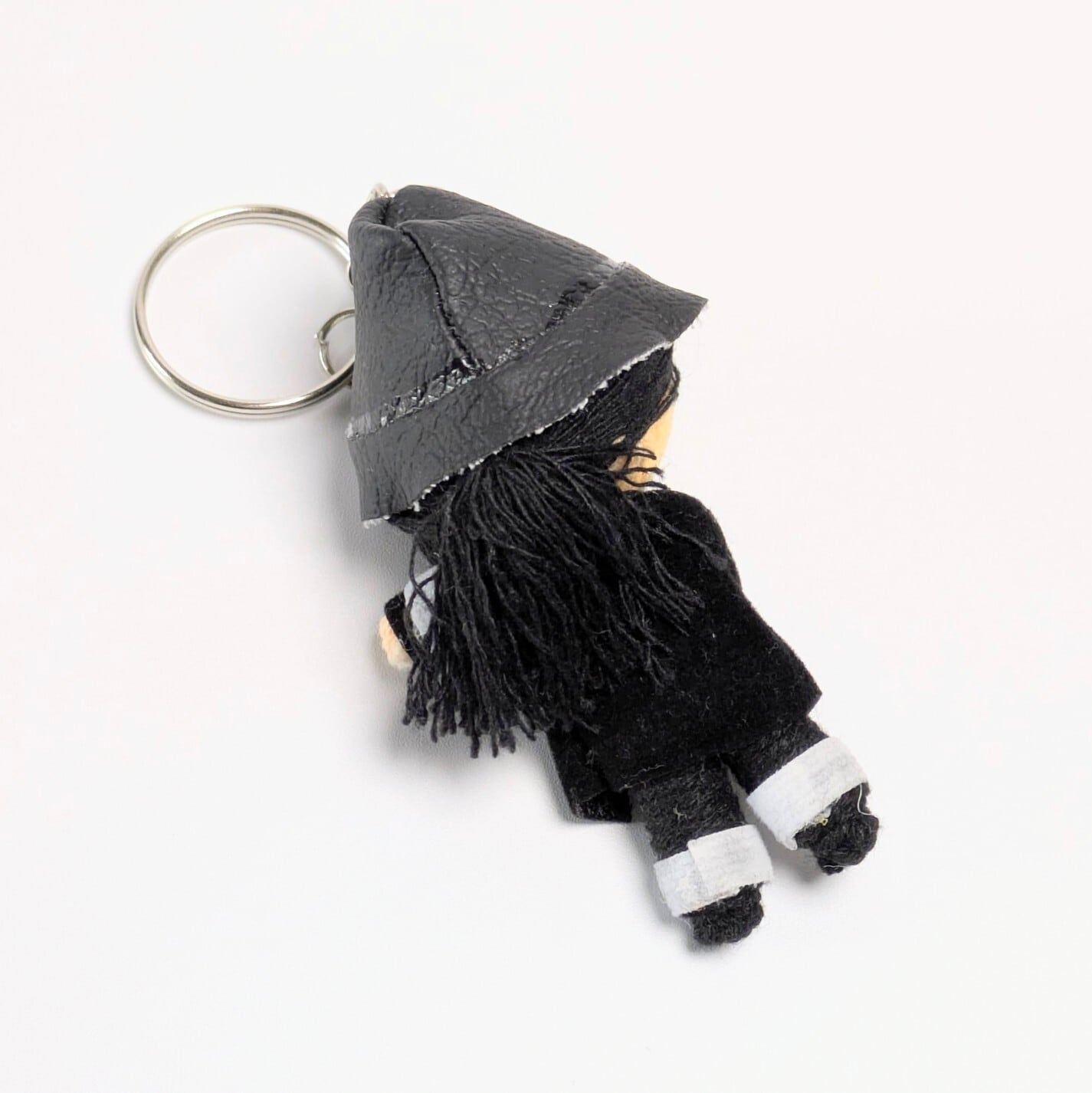 【 Michael Jackson ( マイケルジャクソン )  】 Voodoo doll KeyHolder / ブードゥー人形 / 身代わり人形 /お守り人形  〚アメリカン雑貨 アメトイ〛