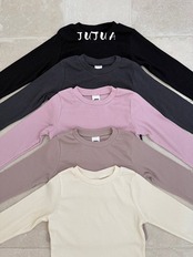 韓国子供服 / JUJUA / 26Autumn / ダルコム Tシャツ / 秋服 *XS~XL*