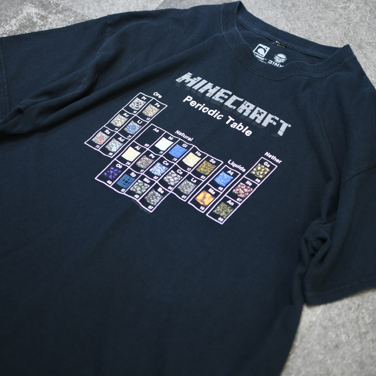 Minecraft print tee