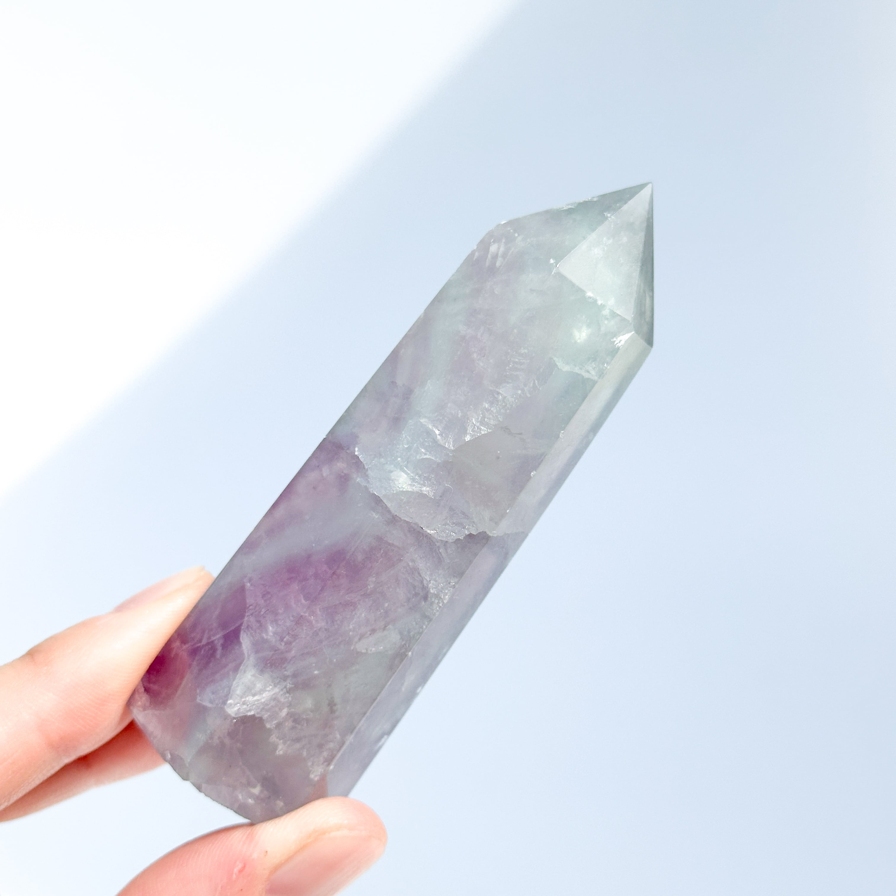 レインボーフローライト タワー63◇ Rainbow Fluorite ◇天然石・鉱物