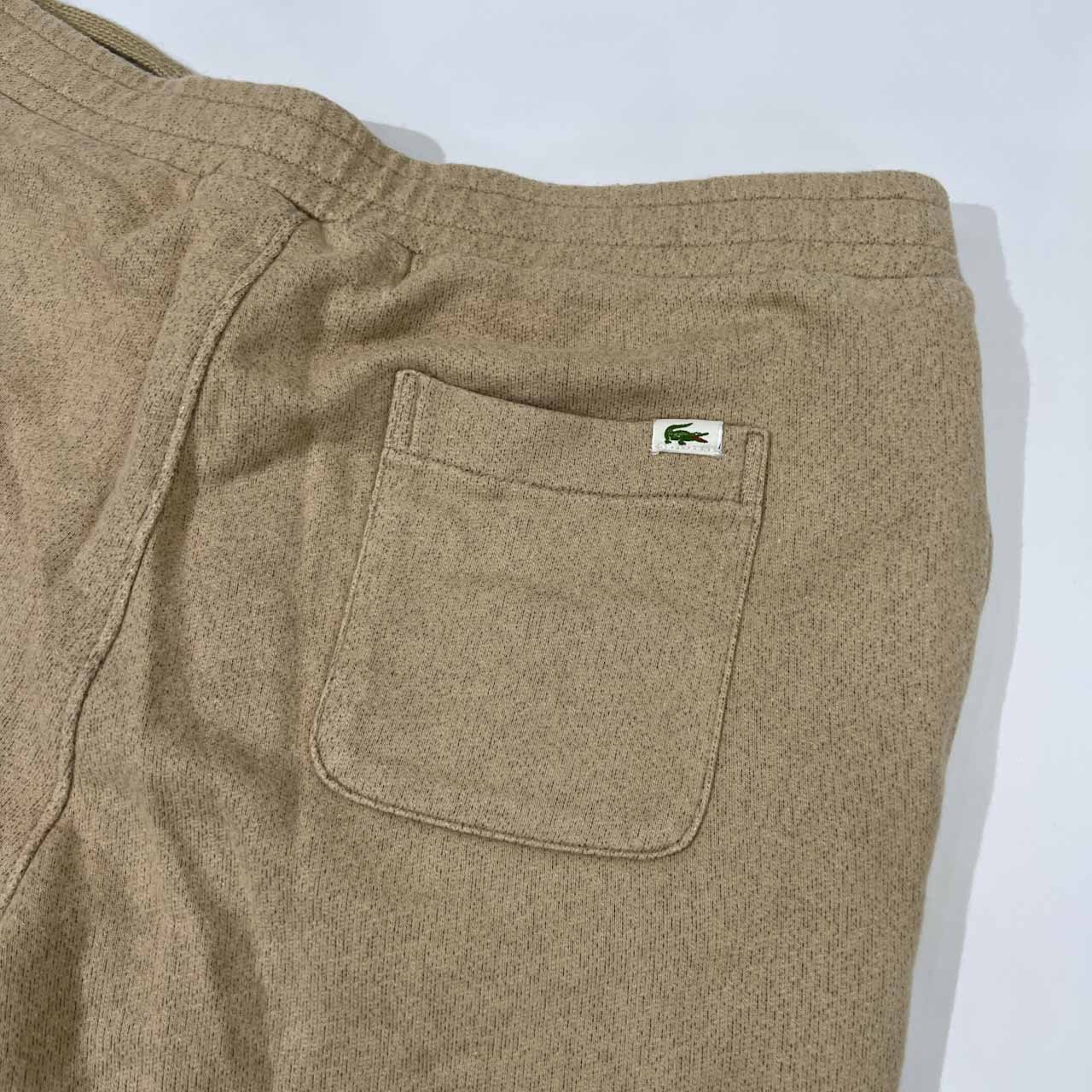 LACOSTE ラコステ スウェット ハーフパンツ FR40 /US32 /メンズ/ベージュ
