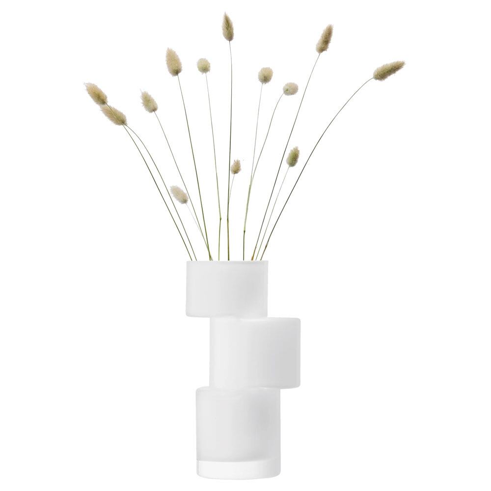 LSA Tier Vase G1728-26-391 ホワイト H26cm LTD03 / エルエスエー フラワーベース 花器 花瓶