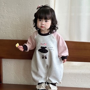 【BABY】カラーバリキュートロンパース