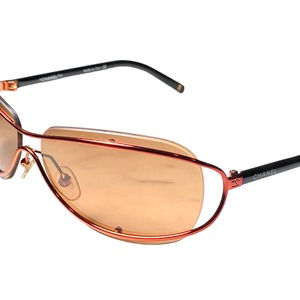 CHANEL wrap mask frame sunglasses