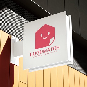 付箋の家くんのロゴ