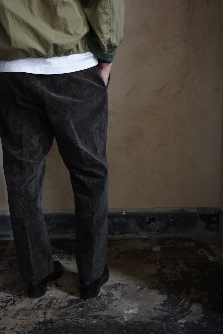 ENDS and MEANS / Grandpa Cord Trousers 24AW | iremono