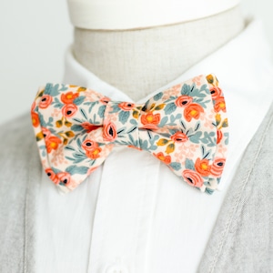 Bow tie Rosa In Peach 