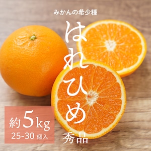 【注目の希少品種！】はれひめみかん 5kg　秀品