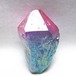 オーラクリスタル 原石 マルチカラー エレスチャル オーラ水晶 一点物 171-8753