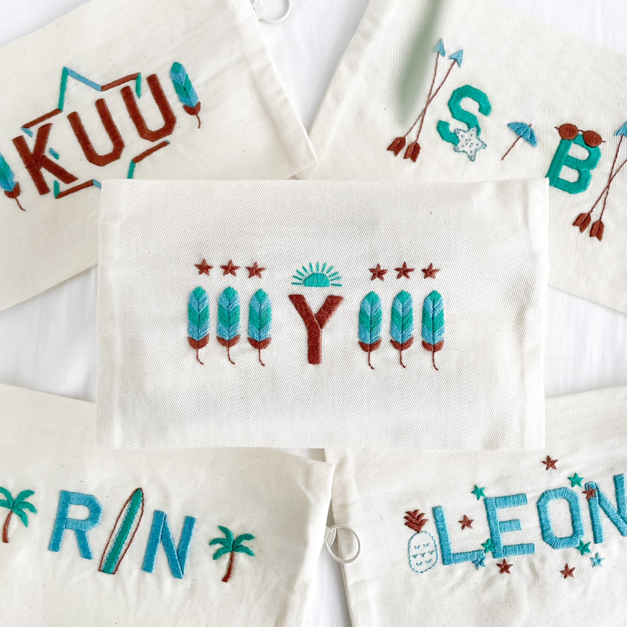 【即完売！】インディアイズビューティフル 刺繍 サロペット INDIA IS BEAUTIFUL（インディアイズビューティフル