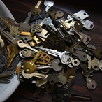 US Antique Vintage Key / アメリカ 雑貨 アメリカ製 鍵 キーホルダー キー アンティーク 骨董 倉庫 アソート 3本セット