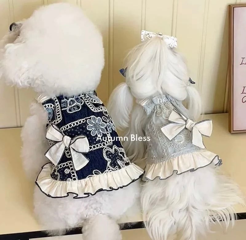 《予約》AB0001 Bohemian Lace Charm Dress