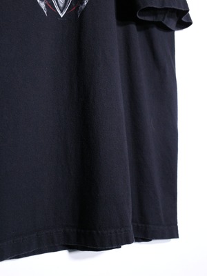 "Harley-Davidson" XXL over silhouette  front and back print tee
