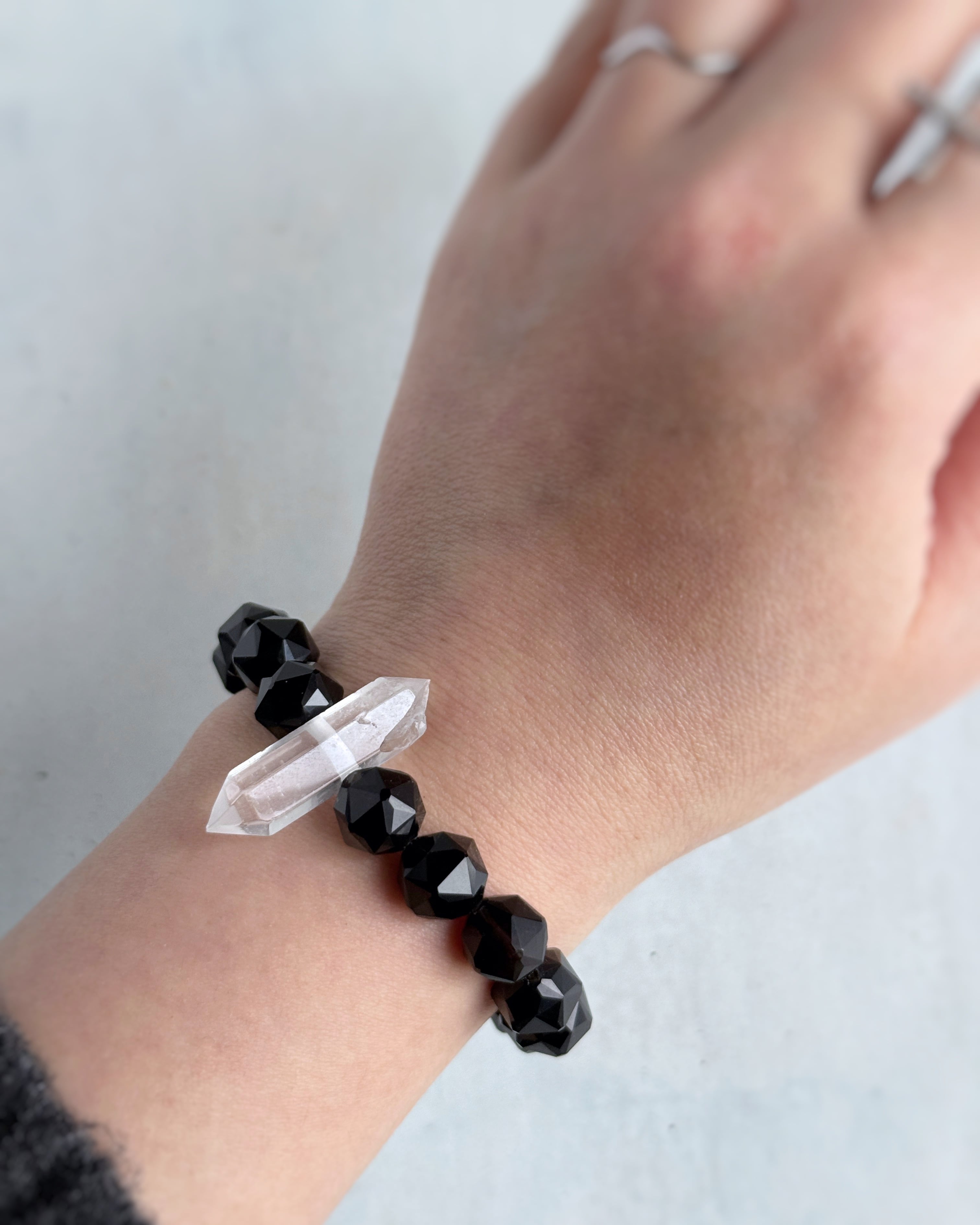 Morion bracelet(クォーツ)