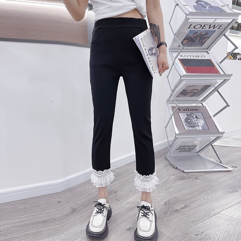 スプリングサマードレス 薄手レースパンツ ルーズ 大きめサイズ 春物 夏物 ミックスインファッション87443900214