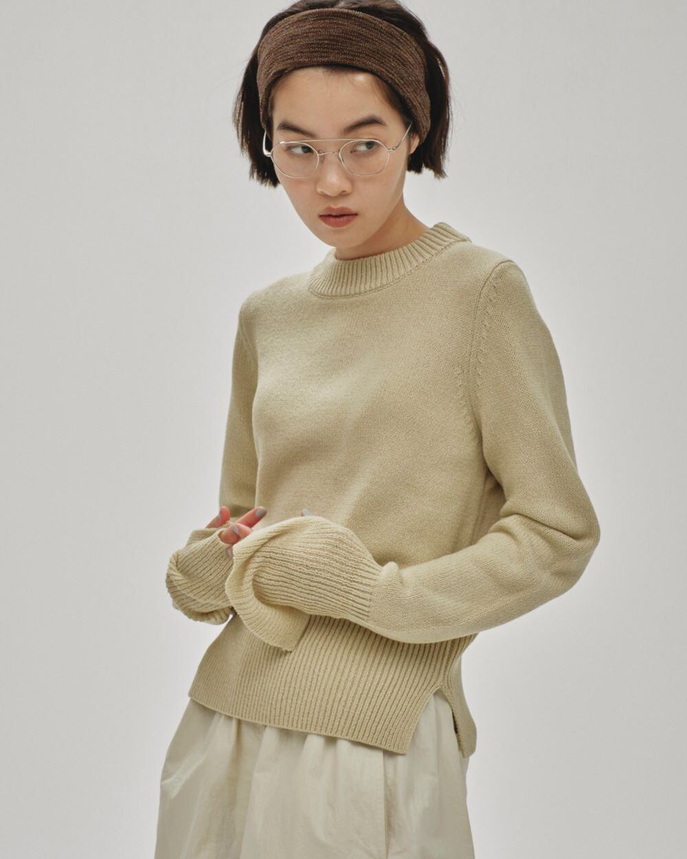 TODAYFUL(トゥデイフル) Slub Knit Pullover | サウスオレンジ｜メンズ