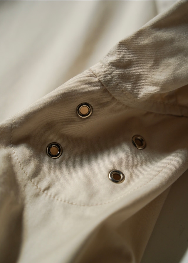 90's agnes b. homme fly front balmacaan coat