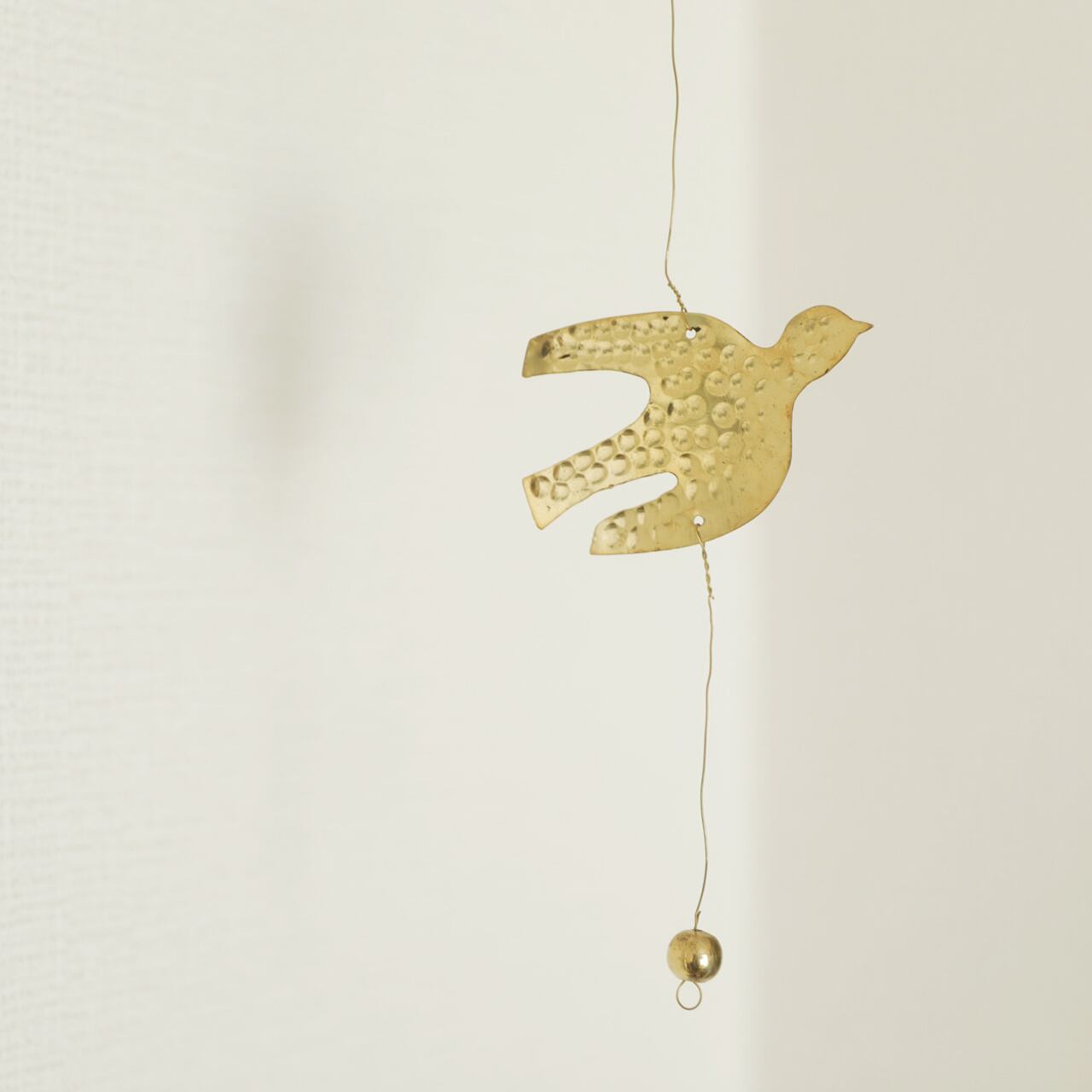 Brass hanging garland (Bird)
