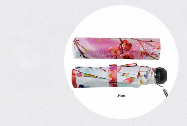 春の空を、ひとひら　三つ折り傘　[sam006]